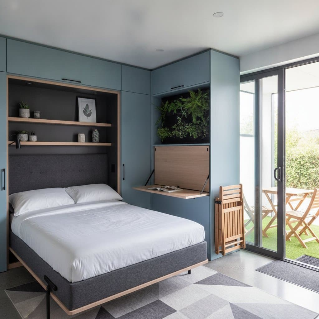 Featured image for Murphy Furniture Frees 25 Square Feet in Tiny Homes