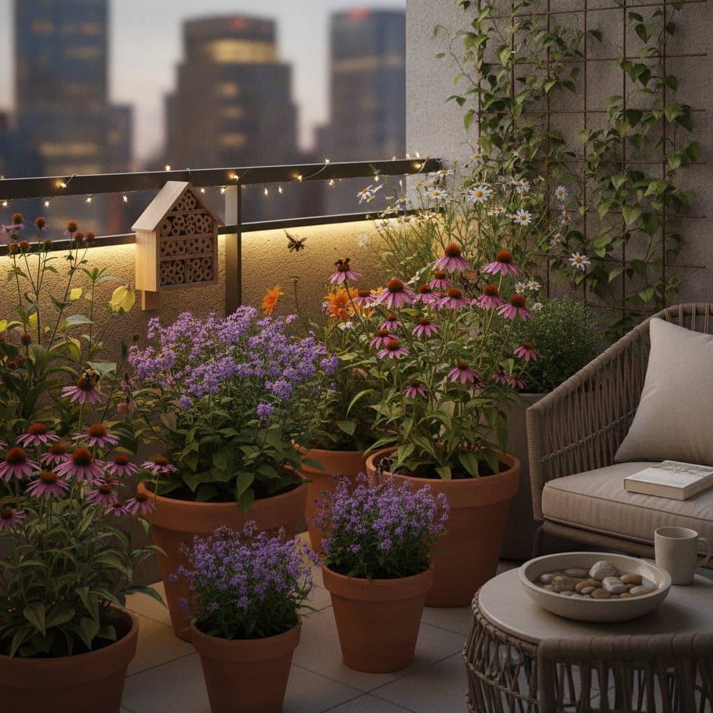 Featured image for Turn Your Balcony Into a Pollinator Haven