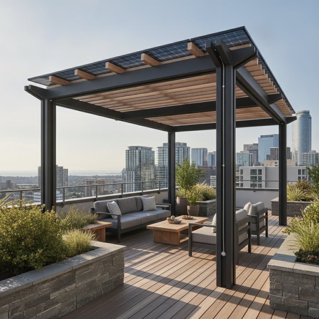 Featured image for Solar Pergolas Cut Bills While Shading Your Deck